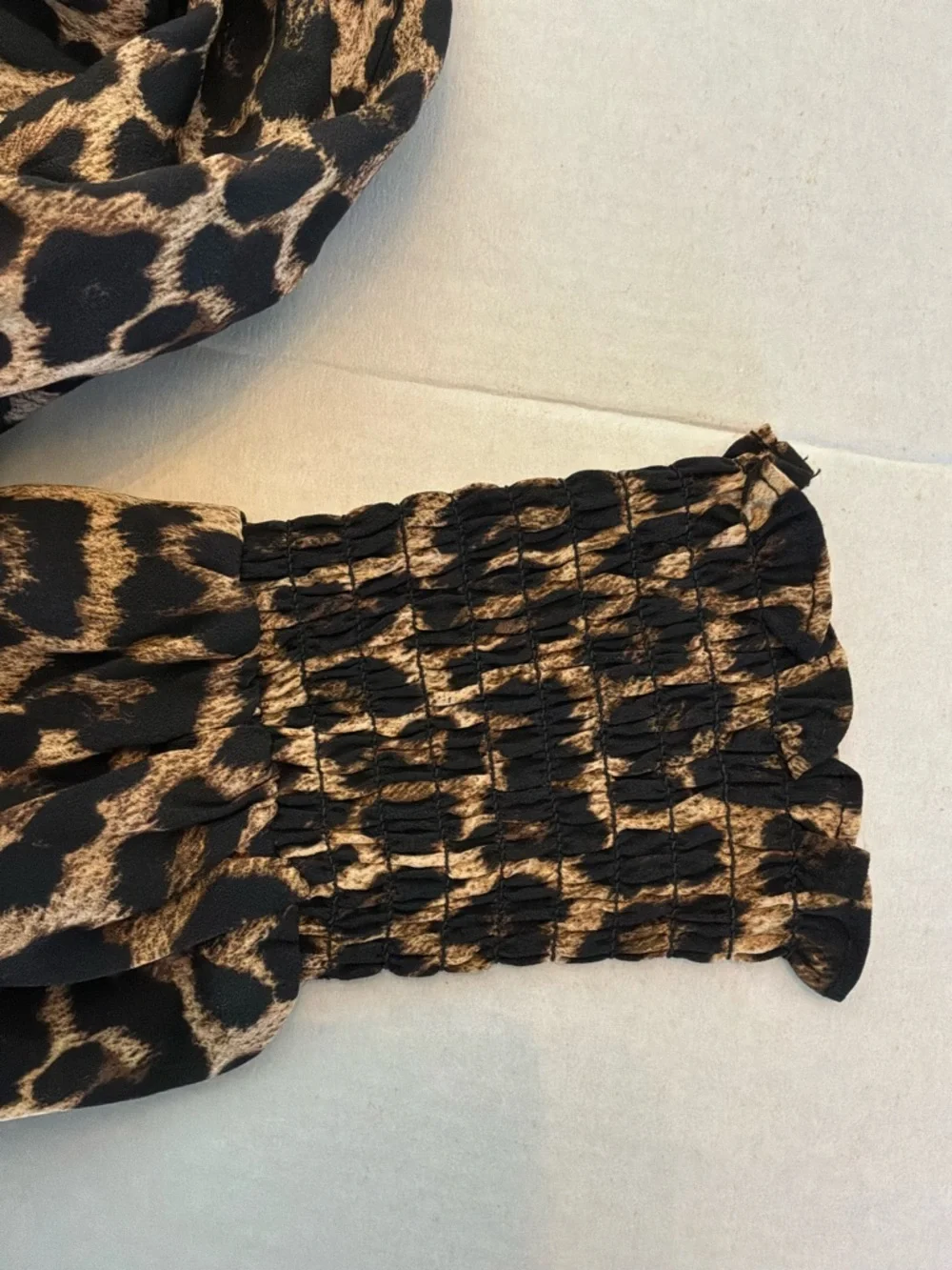 NWT Michael Kors “Julia” Leopard Print Dress XS